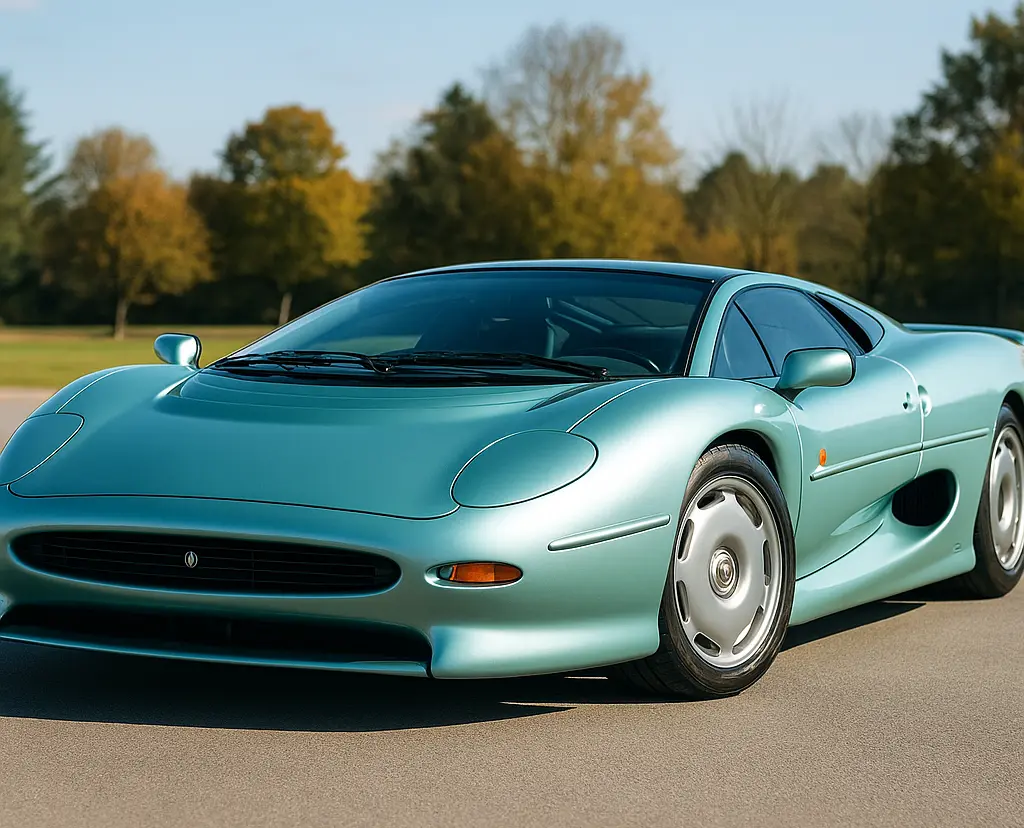 The Jaguar XJ220, terror in the fast lane